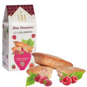 Mini Financiers al Lampone Biscuiterie de Bourgogne 150g