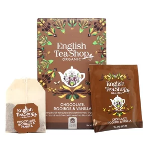 English Tea Shop Rooibos Cioccolato e Vaniglia BIO 20 Filtri