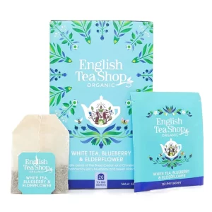 Tè Bianco Mirtillo e Sambuco English Tea Shop BIO