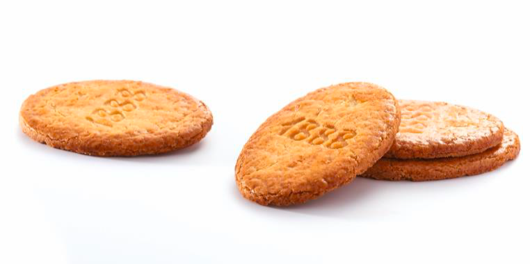 Biscotti al burro Grandes Galettes La Mére Poulard in latta goffrata