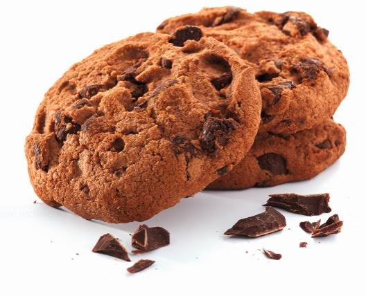 Biscotti al burro e cioccolato La Mére Poulard in latta goffrata