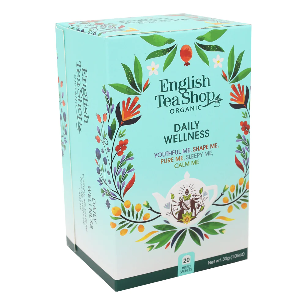 tisane set con ingredienti naturali