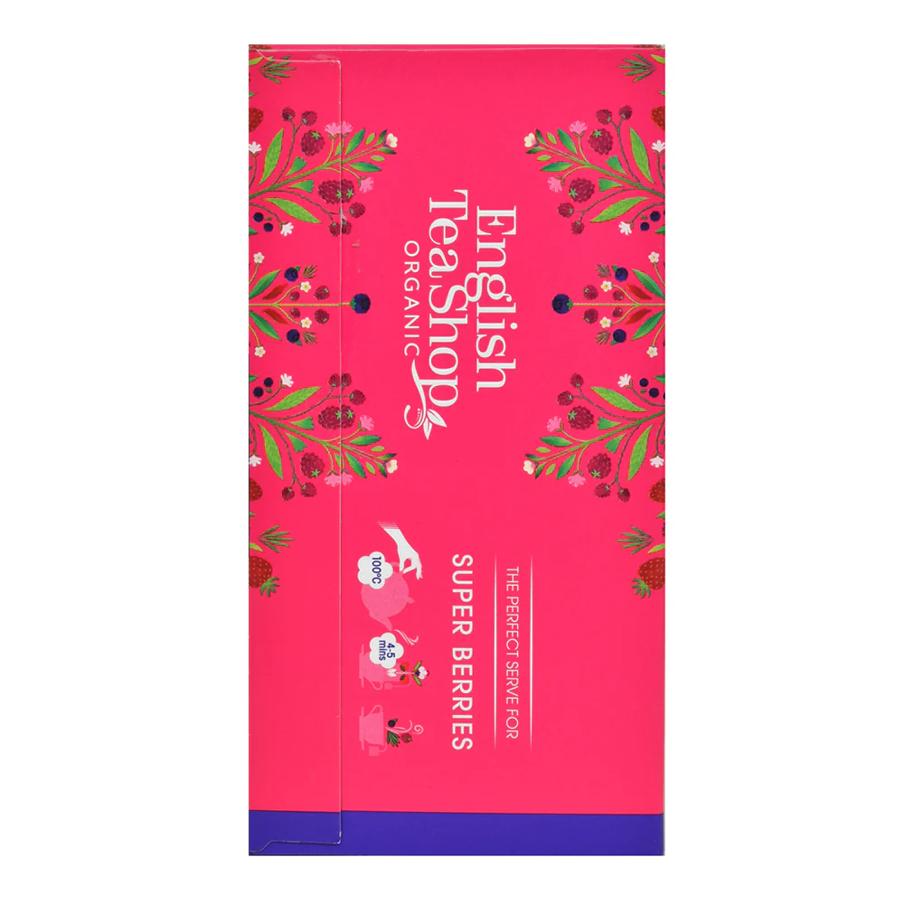 Confezione Tisana ai Frutti Rossi BIO English Tea Shop