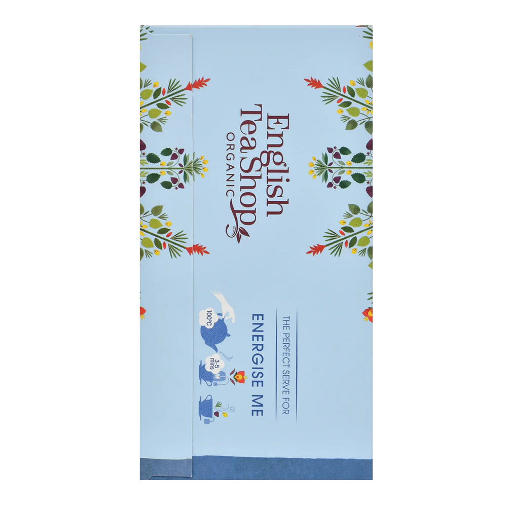Testo alternativo**: English Tea Shop Energise Me con rooibos e menta