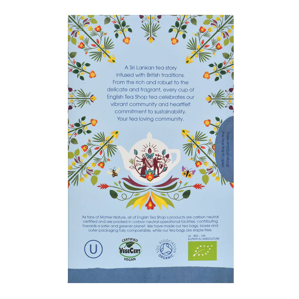 Tisana Energise Me - English Tea Shop - 20 Filtri BIO - **Titolo**: Tisana Energise Me - 20 Filtri BIO