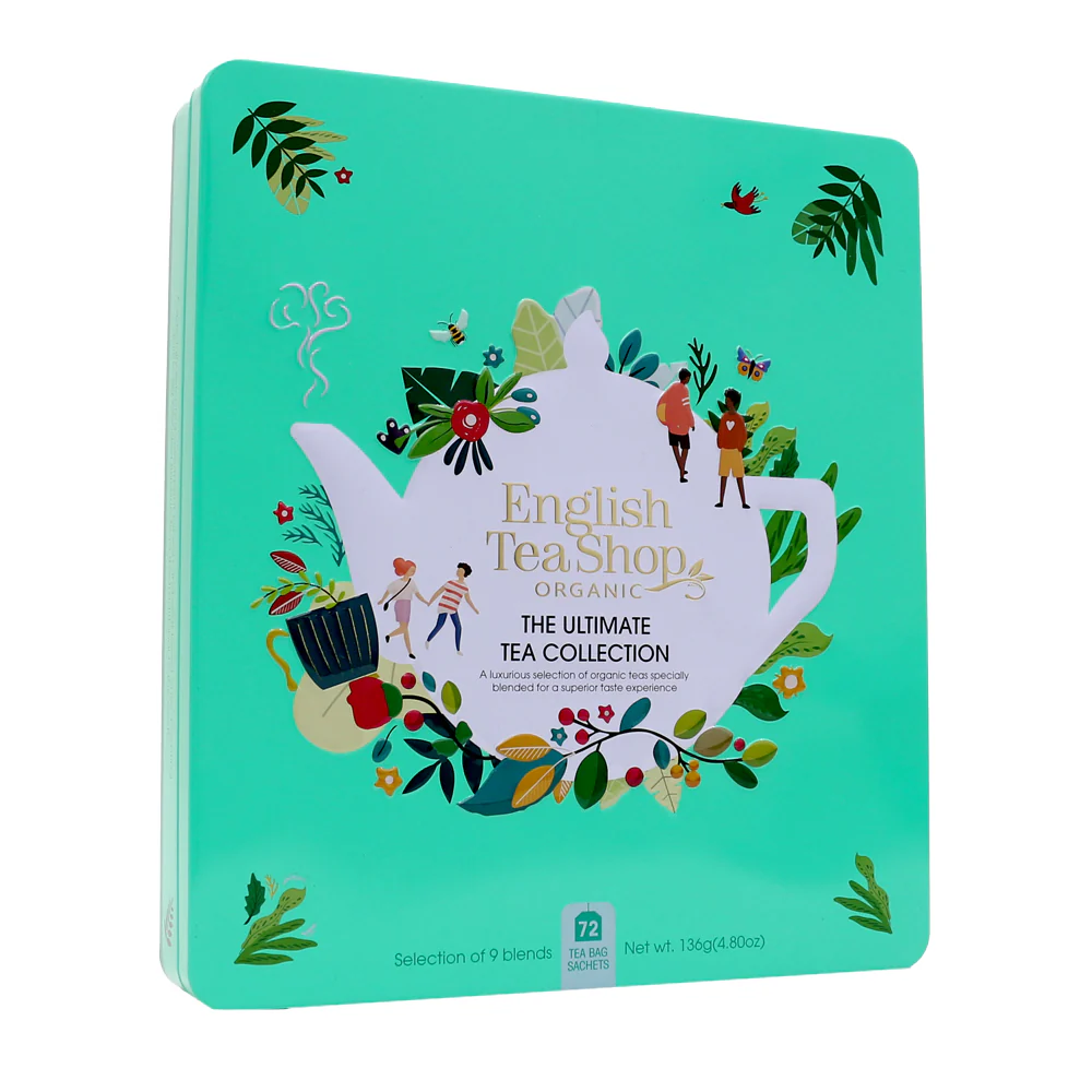 Dettaglio delle miscele nella English Tea Shop The Ultimate Collection